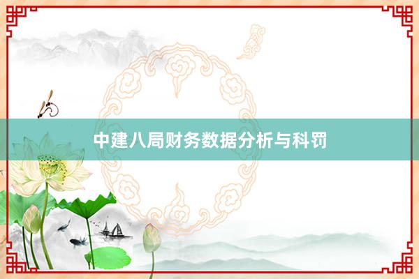 中建八局财务数据分析与科罚